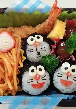 キャラ弁☆ドラえもん-レシピのメイン写真