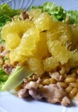 グレープフルーツクリーム パスタ-レシピのメイン写真