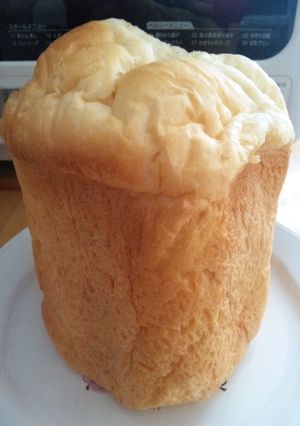 HB酵母コースで食パン（今回、塩麹入り）-レシピのメイン写真