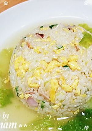レタスのあんかけチャーハン-レシピのメイン写真