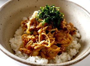 簡単に♡塩麹×オイマヨの切り干し豚丼♡-レシピのメイン写真
