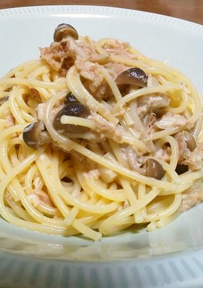 ツナ・しめじ・大根おろしの和風パスタ♬-レシピのメイン写真