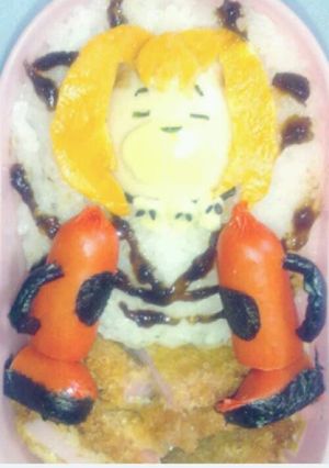 【大人のキャラ弁】アザゼルさんｰザクの足-レシピのメイン写真