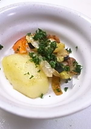 ズッキーニと根菜のオリーブオイル煮-レシピのメイン写真