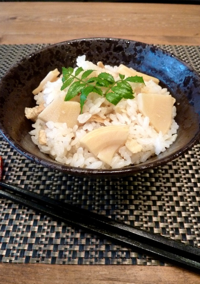 旬を味わう✿筍たっぷりの「たけのこご飯」-レシピのメイン写真