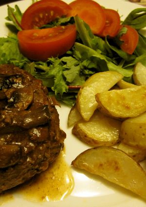 ハンバーグ-レシピのメイン写真