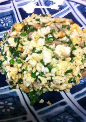 [糖質制限]チャーハン風豆腐チャンプルー-レシピのメイン写真