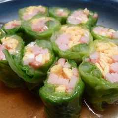 รูปของ キャベツ巻きの酢の物