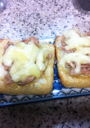 [糖質制限]油揚げピザ-レシピのメイン写真
