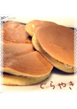 強力粉でもちふわクリームどら焼き＊-レシピのメイン写真