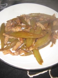 ふきと豚肉の油いため-レシピのメイン写真