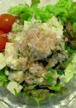 お豆腐嫌いのお豆腐サラダ-レシピのメイン写真