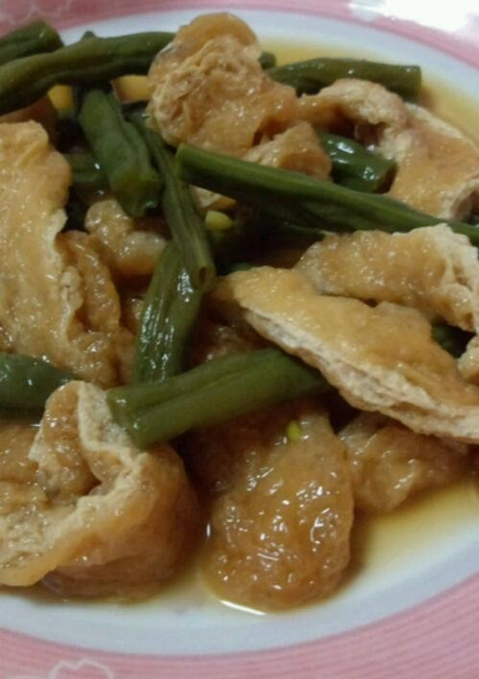 油揚げといんげんのくたくた煮-レシピのメイン写真