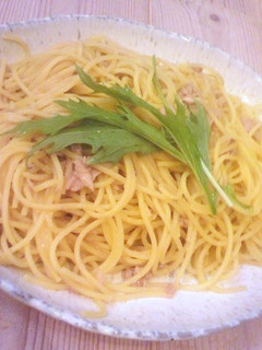 ツナ缶で和風パスタ-レシピのメイン写真