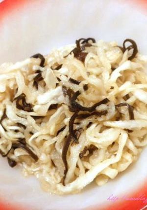 切り干し大根と塩昆布の炒め煮-レシピのメイン写真