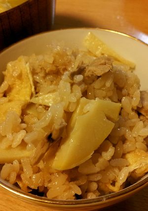 筍とツナの炊き込みご飯-レシピのメイン写真