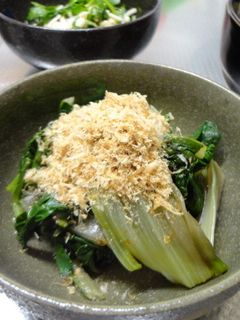 小さな野菜のおかず☆うまい菜のお浸し-レシピのメイン写真