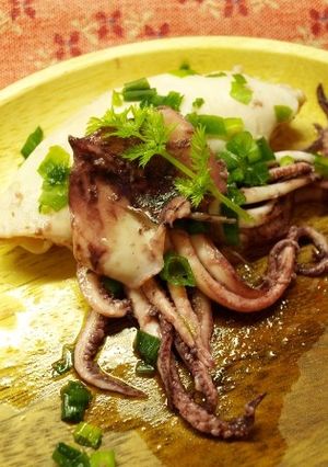 イカの塩麹蒸し-レシピのメイン写真