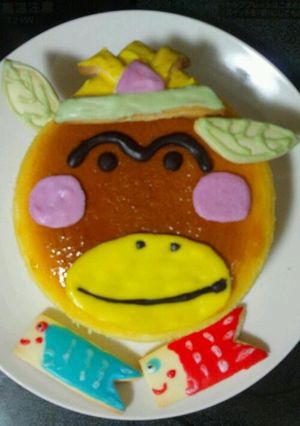 こどもの日はなかっぱのケーキ-レシピのメイン写真