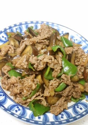牛肉とナスのオイスターソース炒め-レシピのメイン写真