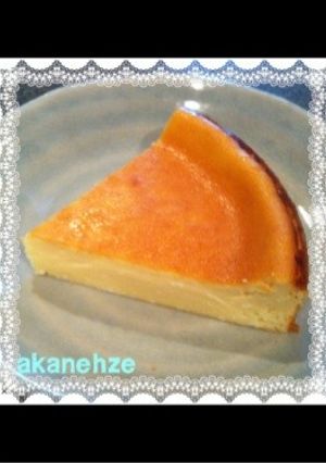 節約でも美味★濃厚ベイクドチーズケーキ-レシピのメイン写真