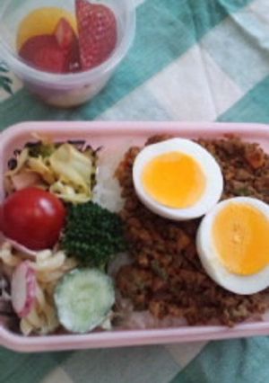 ☆JK女子高生弁当5.2ドライカレー☆-レシピのメイン写真