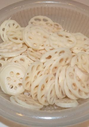 レンコンの冷凍～お奨めサイズ-レシピのメイン写真