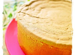 簡単ふわふわスポンジケーキ！シフォン風♪-レシピのメイン写真