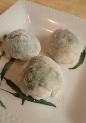 切り餅とグリンピースで大福風♪-レシピのメイン写真