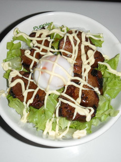 ロコモコ風焼豚丼-レシピのメイン写真