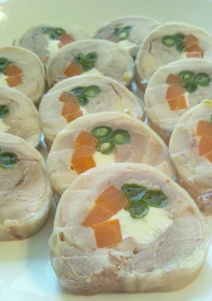 蒸しチキンロール-レシピのメイン写真