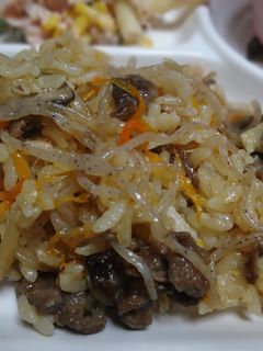 すき焼き風焼き飯-レシピのメイン写真