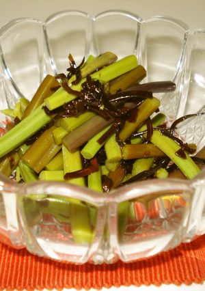 わらびと塩昆布の和え物-レシピのメイン写真