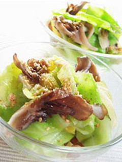 相性抜群!!舞茸◇キャベツ和え-レシピのメイン写真