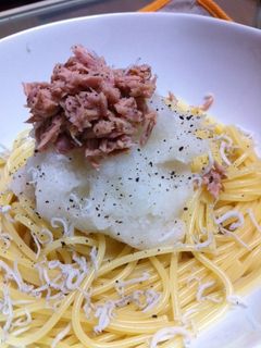ツナと大根の和風パスタ-レシピのメイン写真