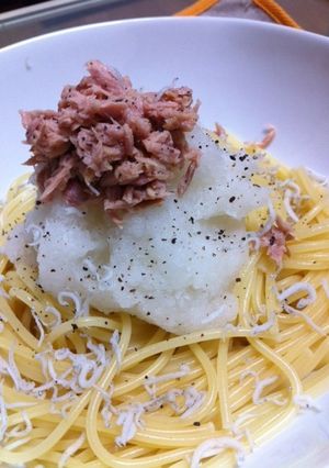 ツナと大根の和風パスタ-レシピのメイン写真