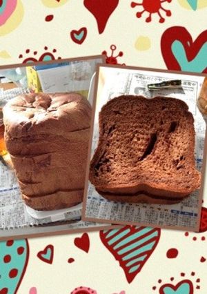 *HB* 1.5斤チョコココアパン2-レシピのメイン写真