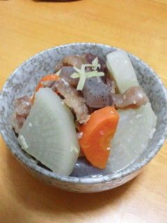 塩麹の牛筋大根-レシピのメイン写真