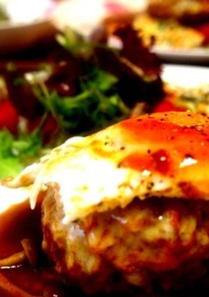 美肌になるなるハンバーグ-レシピのメイン写真
