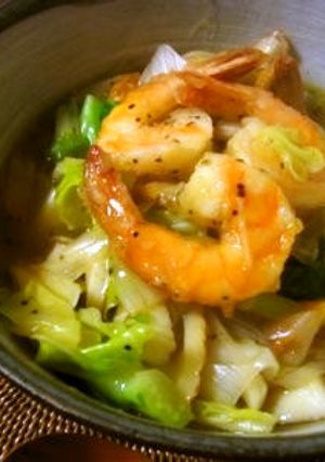 ぷりっぷり♡激うま海老麺-レシピのメイン写真