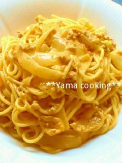 キムチのクリームパスタ☆-レシピのメイン写真