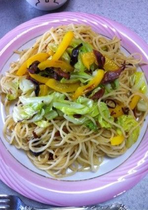 へしこのパスタ-レシピのメイン写真