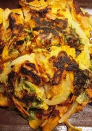 余ったキムチでスパイシーチジミ-レシピのメイン写真