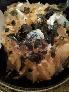 お揚げを入れたたまご丼-レシピのメイン写真