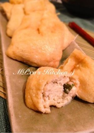ルクエで簡単*豆腐*ひき肉*しそ巾着包み-レシピのメイン写真