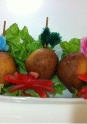 ★カレー味ホットケーキドッグ《mil》-レシピのメイン写真