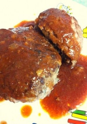 簡単美味しい★肉汁ジューシー♪ハンバーグ-レシピのメイン写真