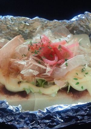 ■糖質制限■高野豆腐DEお好み焼きパン味-レシピのメイン写真