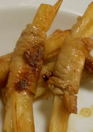 旬の味♪筍を食する(7)豚肉で巻いて-レシピのメイン写真