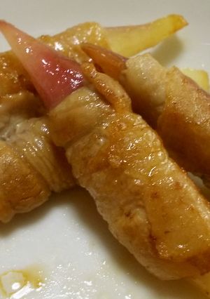 超簡単♪冥加(みょうが)の豚肉巻き-レシピのメイン写真